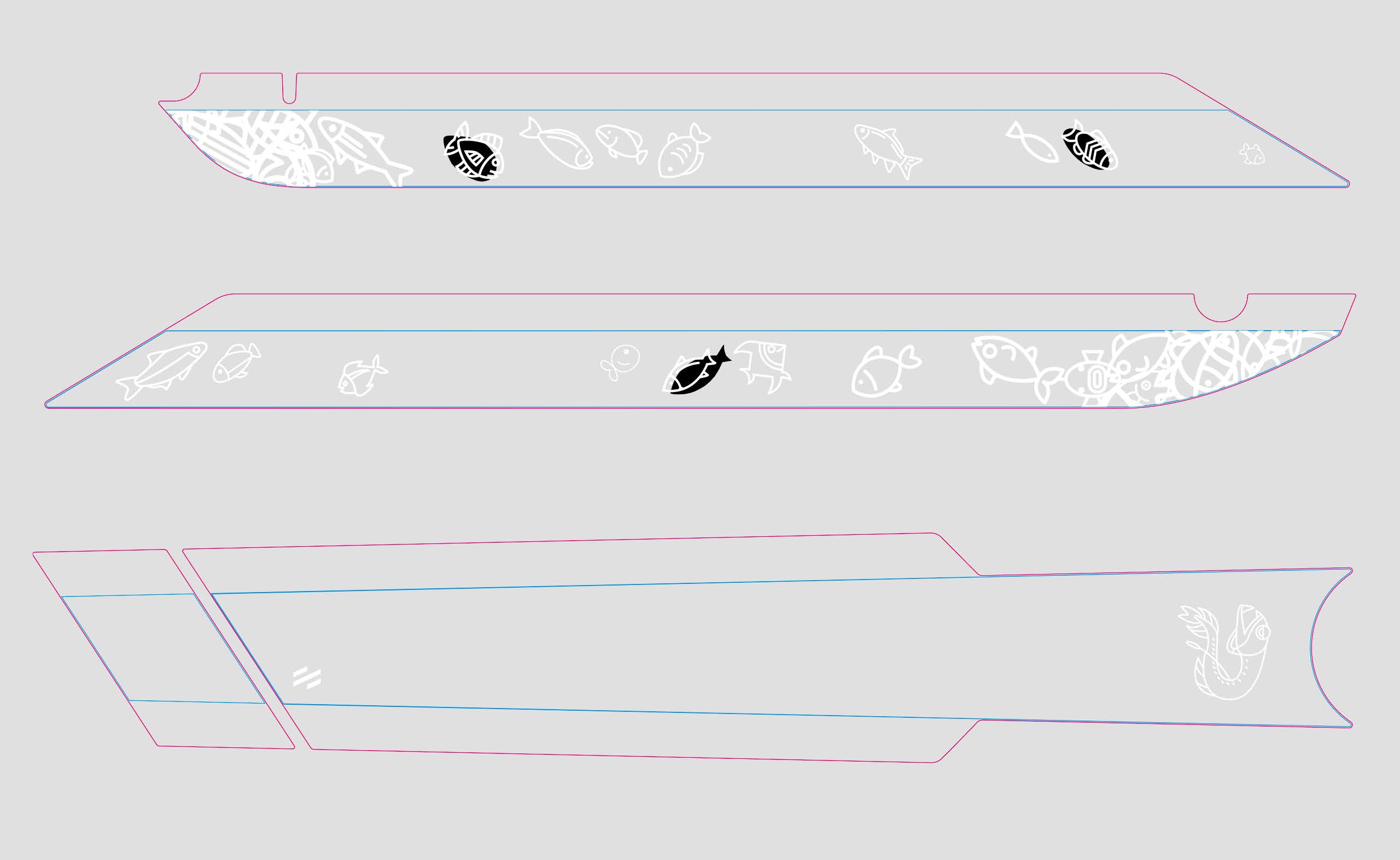 SCOR Spare Parts | 4060 Z Frame Protector by Slicy WHITE
